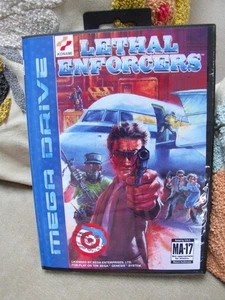 OFFERS / COMBINE - SEGA MEGA DRIVE - GENUINE CARTRIDGE - LETHAL ENFORCERS - Picture 1 of 9