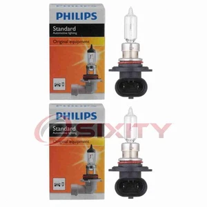 2 pc Philips High Beam Headlight Bulbs for Kia Magentis Optima 2003-2006 wv - Picture 1 of 5