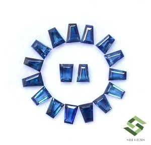 Lote de 17 gemas sueltas 1,20 CTS corte tapper zafiro azul natural 2,70x2x1,50 mm - Imagen 1 de 6