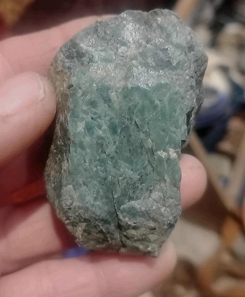 Emerald Green Oregon Jade  Gemstone - Image 1 of 4