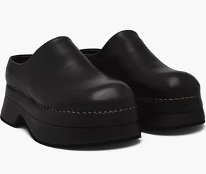Alexander McQueen Plataforma Sin Cordones Zueco Mula Zapato Talla 41 EE. UU. 11 - Imagen 1 de 12