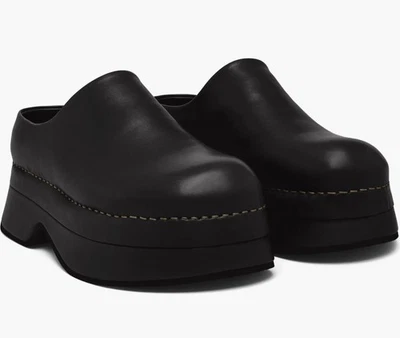 Alexander McQueen Platform Slip On Clog Mule Shoe Size 41 US 11 - Image 1 of 4