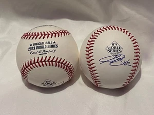 Texas Rangers  JON GRAY Signed OML 2023 World Series Baseball - Picture 1 of 1