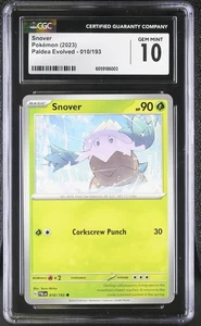 CGC 10 Snover 010/193 Sv02: Paldea Evolved Regular - Imagen 1 de 2