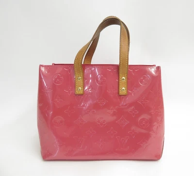 Auténtico bolso de mano Louis Vuitton Reade PM Vernis de cuero F#47845 Foto 1 de 4