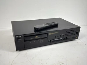 SONY CDP-561E CD PLAYER HI-FI Separate MOTORISED VOLUME KNOB Not work RemoteCONT - Picture 1 of 17
