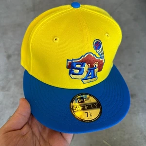 Gorra 7 1/8 San Antonio Missions ajustada New Era 59Fifty nueva MiLB - Imagen 1 de 2