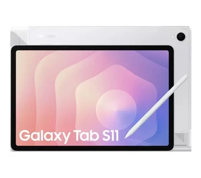 Samsung Galaxy Tab S11 Wifi  12GB RAM 128GB Silver + Pen - New & Sealed - Image 1 of 4