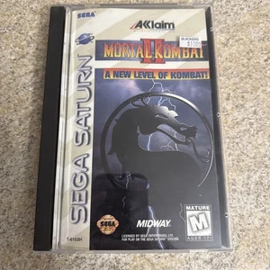 Mortal Kombat II 2 (Sega Saturn) CIB gioco completo autentico con scheda reg bello - Foto 1 di 23