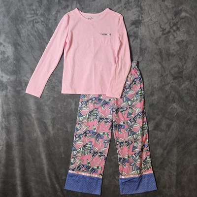 Juego de pijamas de manga larga para niños Nick & Nora mariposa SX M 7/8 ignífugo Foto 1 de 4