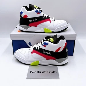 Reebok Court Victory Pump 35th Michael Chang White 100203236 Men's Size US 5-13 - Picture 1 of 24