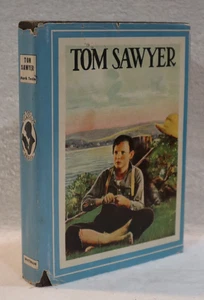 Tom Sawyer by Mark Twain hardcover dustjacket 1931 vintage - Bild 1 von 4