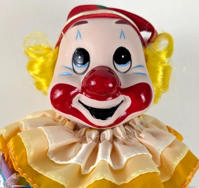 Muñeca de porcelana Carl colorida colección payaso patrimonio vintage - V Foto 1 de 4