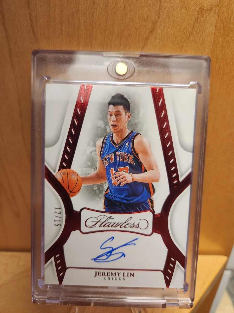 Jeremy Lin New York Knicks Basketball Autographed Sports Trading