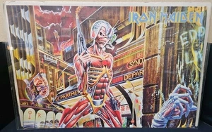 Póster Somewhere in Time Iron Maiden 23,5" x 34,5 enrollado J 4273 RARO 🔥 NUEVO - Imagen 1 de 9