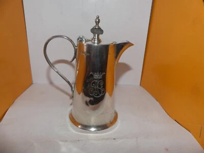 POT A LAIT EN  ARGENT MASSIF WALKER ET HALL SHEFFIELD - Photo 1/4