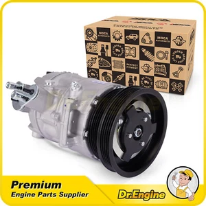 AC Compressor w/ Clutch fit Volkswagen Beetle Golf Jetta Passat R32 Rabbit Audi - Picture 1 of 10