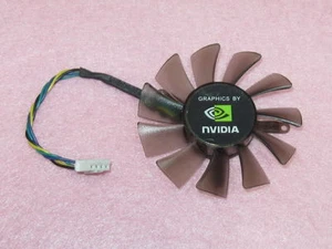 55mm NVIDIA Video Card Fan Replacement 32mm x 39mm x 43mm 4Pin PLD06010S12L R20b - Picture 1 of 3