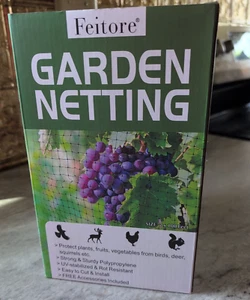 Feitore Deer Fence Netting, 7 x 100 Feet Bird Netting Anti Bird Deer - Picture 1 of 6