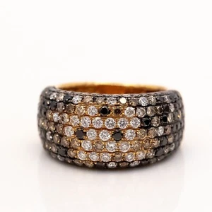 Ring 750/18K Roségold 185 Diamanten ca. 3,02ct Gr.55 - Wert 8.000€ - Bild 1 von 3