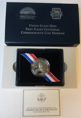2003 First Flight Centennial Commemorative Proof Half Dollar (#77n) - Image 1 of 3