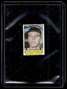 1969 Topps Stamps #189 Steve Whitaker - EX
