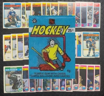 1982-83 O-PEE-CHEE Hockey Trading Cards Complete Your Set U Pick Gretzky 1/2 - Image 1 of 3