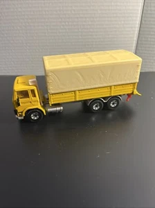 RARE VINTAGE SIKU VOLVO F12 TURBO 6 STEEL FLATBED TRUCK LONG WEST GERMANY MADE - Bild 1 von 11