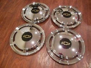 SET OF 1985-1996 FITS CHEVROLET CAPRICE Police Car 15" Hubcaps WHEELCOVERS - Picture 1 of 4