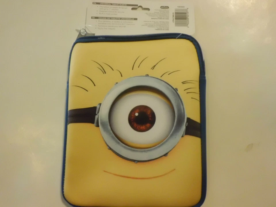 Estuche Despicable Me Minions Nuevo se adapta a tabletas e-reader y pc Foto 1 de 4