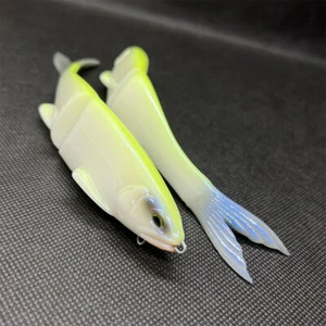 Grow Design works FLAG 170 #012 LEMON CRYSTAL 2 Soft Swimbait 33g Lure Fishing - Picture 1 of 13