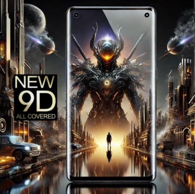 Protector de pantalla de vidrio templado ultra 9D para Samsung Galaxy S25 S24 S23 S22 S21 Foto 1 de 4