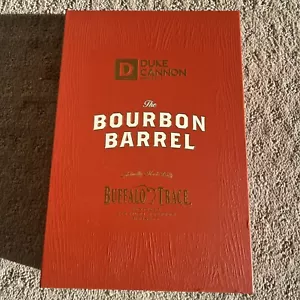 Duke Cannon Bourbon Barrel Gift Set Buffalo Trace Bourbon Soap & Solid Cologne - Picture 1 of 3