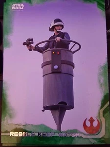Topps Star Wars Rogue One #40 2016 Rebels Keep Watch verde casi nuevo-como nuevo - Imagen 1 de 1