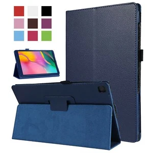 Tablet Case Leather Stand Flip Cover For Samsung Galaxy Tab A 10.1 SM-T580 T510  - Picture 1 of 19