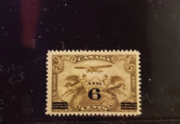 Canada Stamp - #C3 - Allegory of Flight - Surcharged - MNH XF 1932 - Image 1 of 1