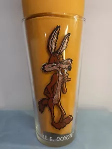 Vintage Wile E Coyote Pepsi Collector Series Drinking Glass- Warner Bros. 1973 - Picture 1 of 6
