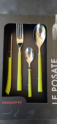 sconto 30% Posate Stella set 24pz colore verde chiaro CasaBugatti  - Immagine 1 di 2