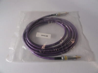 Cable de audio/vídeo digital Wireworld UVV2.0B RCA a RCA ultravioleta 5 (4 pies) Foto 1 de 4