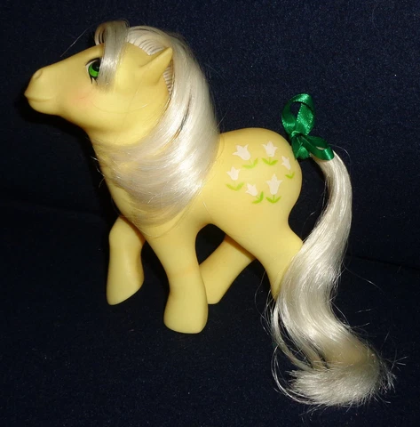 Rose: My Little Pony Vintage Posey #8 EXCELLENT faded hair G1 Cover