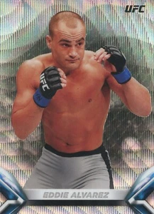 TOPPS 2018 UFC CHROM EDDIE ALVAREZ #UCK-EA 83/99 KNOCKOUT WELLENREFRAKTOR - Bild 1 von 2