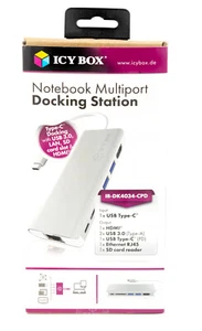 ICY BOX Notebook Multiport Dockingstation Adapter Hub USB Typ C > HDMI USB A 056 - Bild 1 von 1