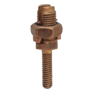 nVent Ilsco SPDL-1 Ground Clamp, 1-Pole, 7-10Sol, 1/4-20 x 1in Stud Size, Male - Picture 1 of 5