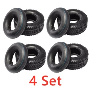 4 Pack of 9x3.50-4 9x350-4 Tyres & Tubes for Mobility Scooter Mini Bike ATV Quad - Picture 1 of 7