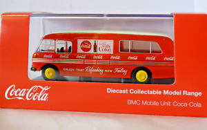 Oxford diecast 76BMC005CC BMC Mobile Unit Coca Cola 1:76 Red