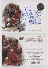2008 Press Pass Signings Silver /199 JR Giddens #PPS-JG Rookie Auto RC