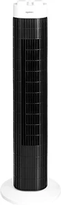 Amazon Basics Ventilatore a Torre Portatile Oscillante 3 Velocità e Timer. 45 Watt - Bianco - Foto 1 di 6