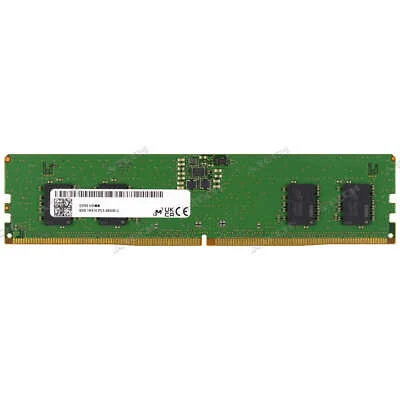 Micron 8GB 1Rx16 PC5-4800 DIMM DDR5-38400 288-Pin Non-ECC Desktop Memory RAM 1x - Image 1 of 4