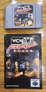 WCW NWO Revenge VCG con manual Nintendo 64 N64 -PROBADO- funcionando - Imagen 1 de 7
