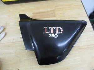 1981 1982 Kawasaki kz750 H LTD LEFT side cover panel OEM EMBLEM 81 82 KZ750H - Picture 1 of 3